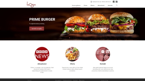Koga - Komleksowe zaopatrzenie gastronomii typu fast-food