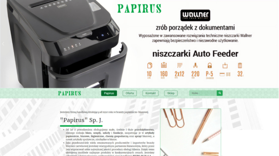 Papirus - hurtownia artykułów biurowych
